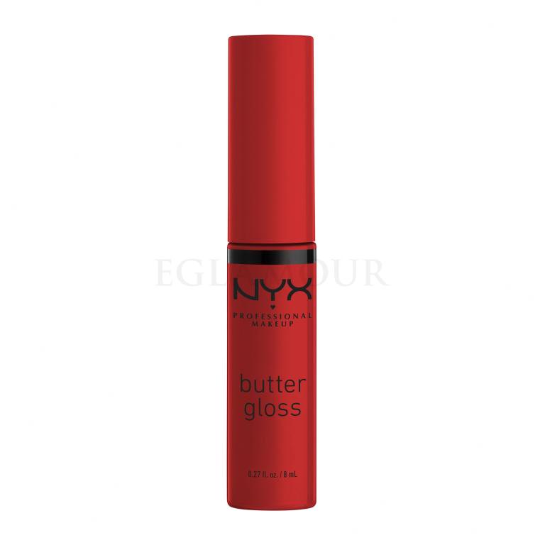 NYX Professional Makeup Butter Gloss Błyszczyk do ust dla kobiet 8 ml Odcień 40 Apple Crisp