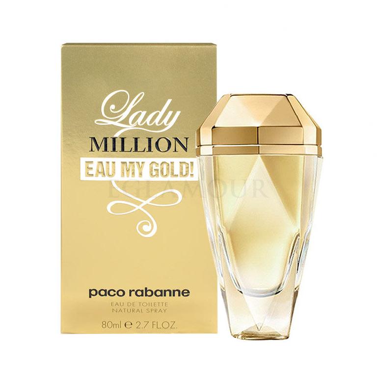 Paco Rabanne Lady Million Eau My Gold! Woda toaletowa dla kobiet 30 ml Uszkodzone pudełko