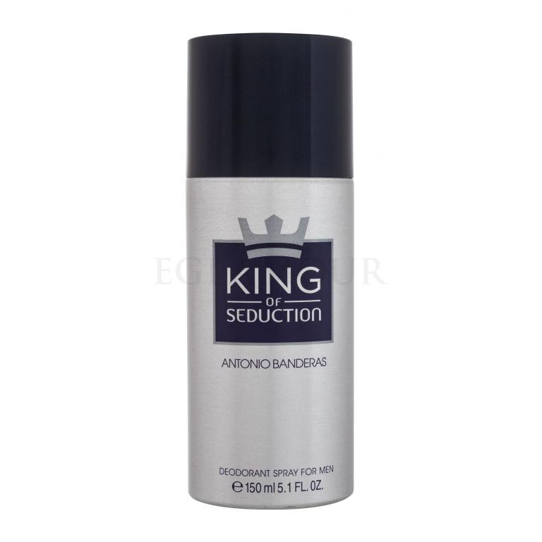 Antonio Banderas King of Seduction Dezodorant dla mężczyzn 150 ml