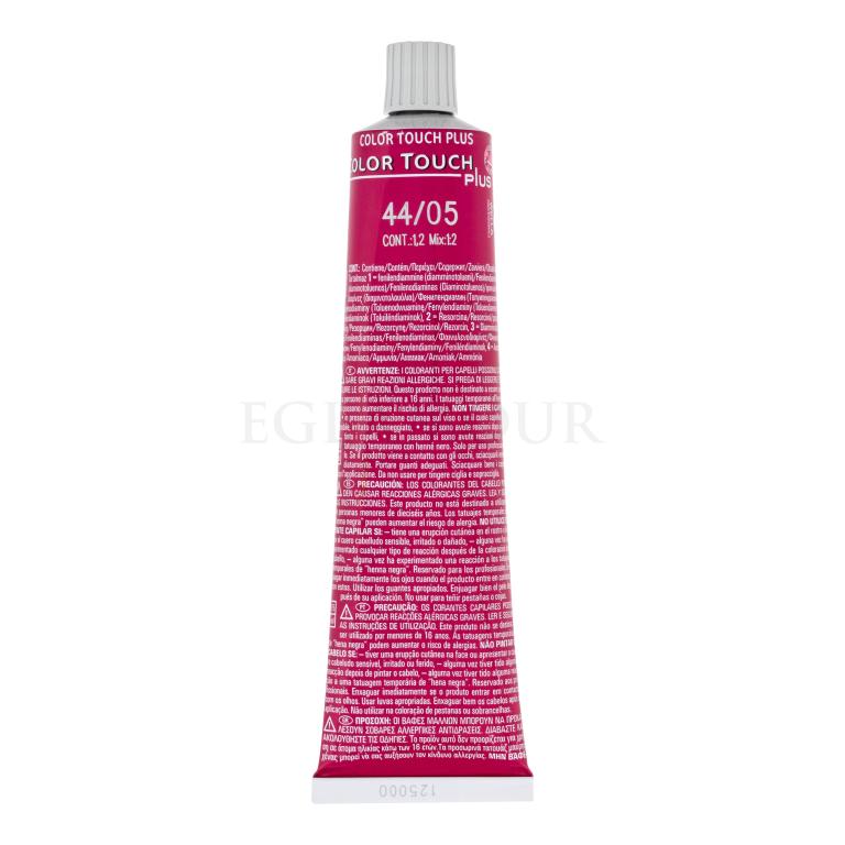 Wella Professionals Color Touch Plus Farba do włosów dla kobiet 60 ml Odcień 44/05
