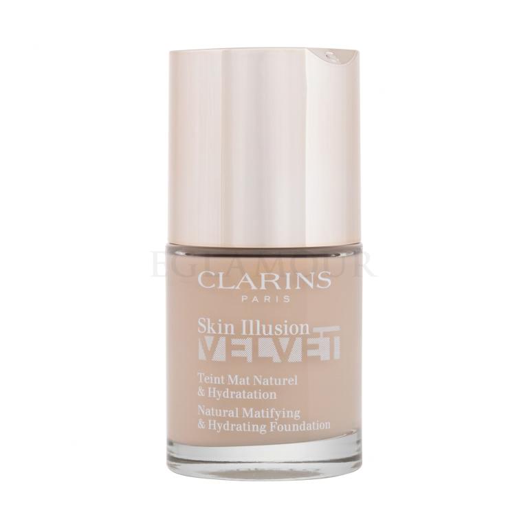 Clarins Skin Illusion Velvet Podkład dla kobiet 30 ml Odcień 103N