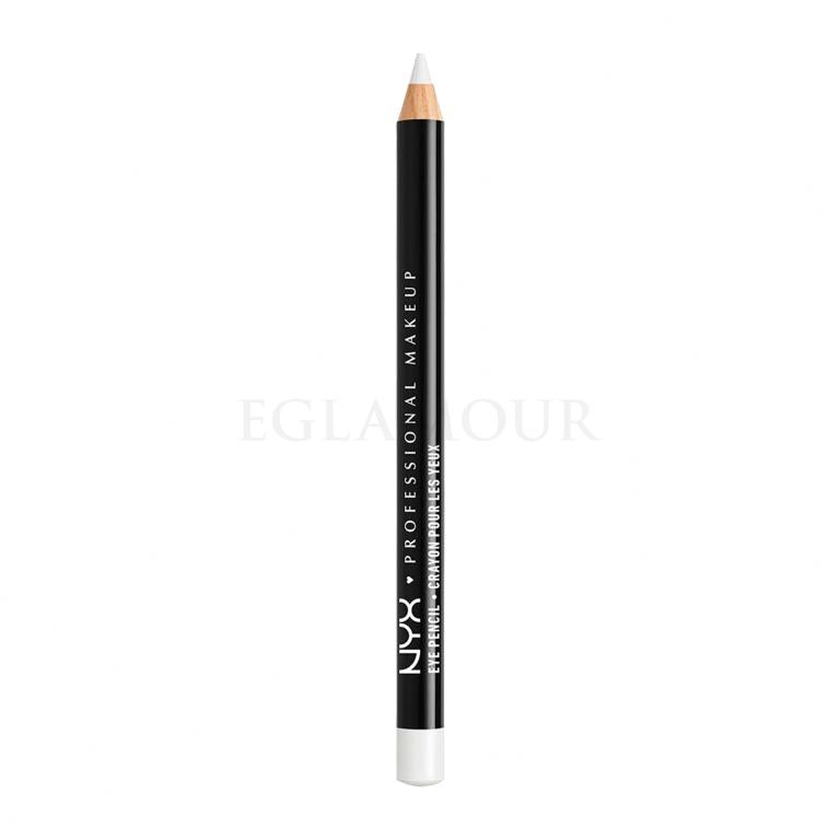NYX Professional Makeup Slim Eye Pencil Kredka do oczu dla kobiet 1 g Odcień 906 White