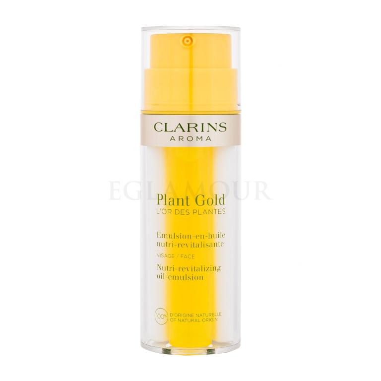 Clarins Aroma Plant Gold Nutri-Revitalizing Oil-Emulsion Krem do twarzy na dzień dla kobiet 35 ml