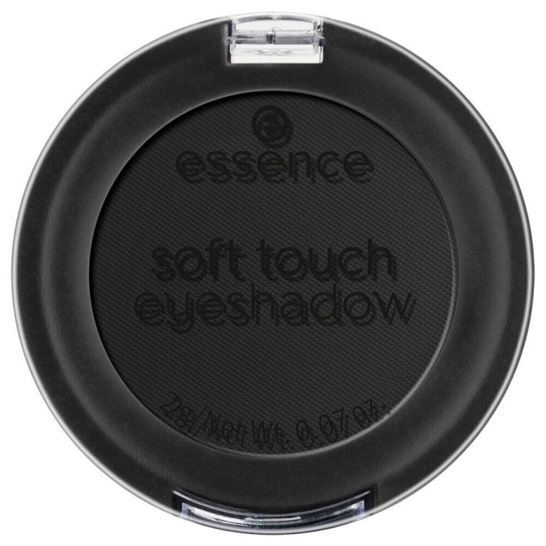 Essence Soft Touch Cienie do powiek dla kobiet 2 g Odcień 06 Pitch Black