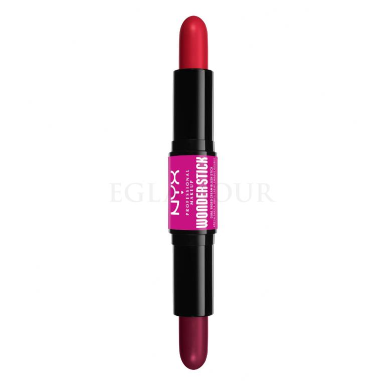 NYX Professional Makeup Wonder Stick Blush Róż dla kobiet 8 g Odcień 05 Bright Amber And Fuchsia