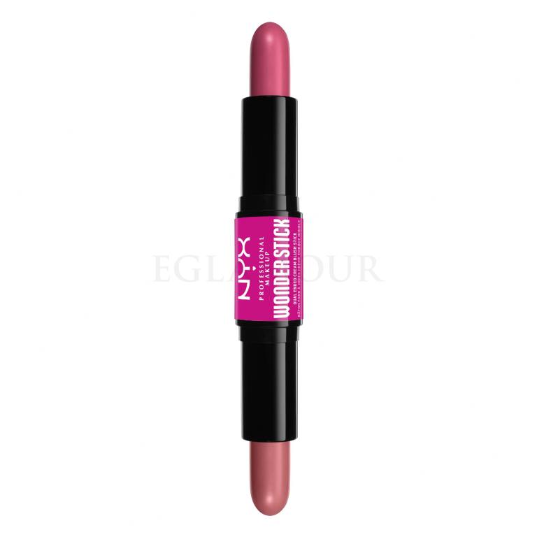 NYX Professional Makeup Wonder Stick Blush Róż dla kobiet 8 g Odcień 01 Light Peach And Baby Pink