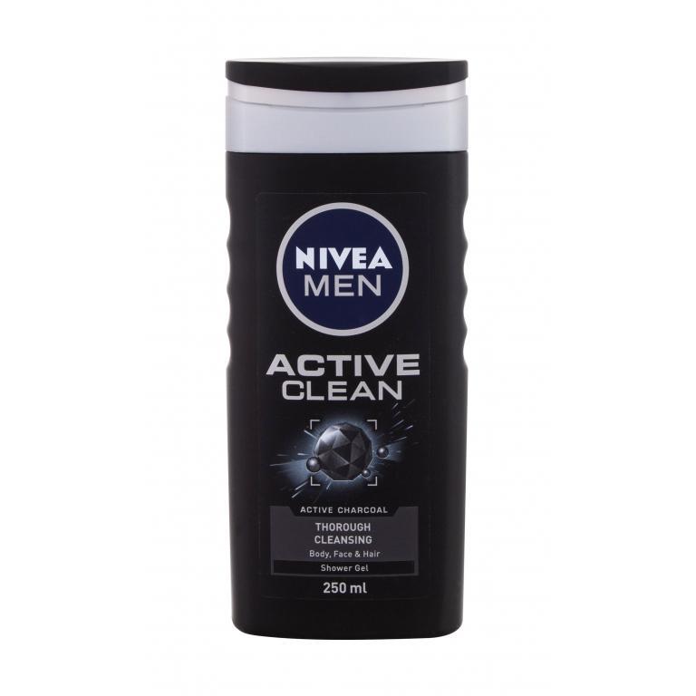 Nivea Men Active Clean Żel pod prysznic dla mężczyzn 250 ml
