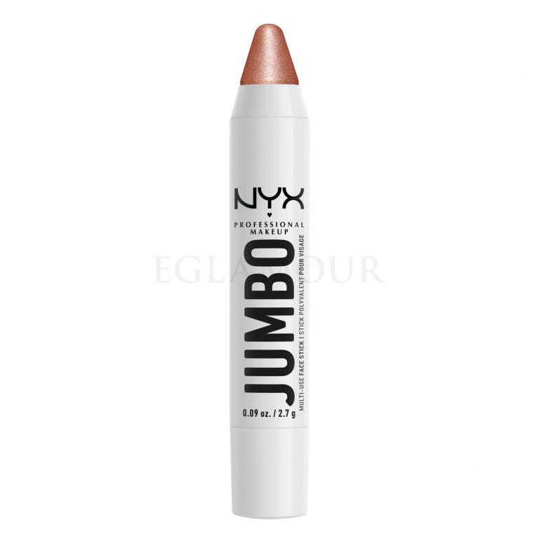 NYX Professional Makeup Jumbo Multi-Use Highlighter Stick Rozświetlacz dla kobiet 2,7 g Odcień 01 Coconut