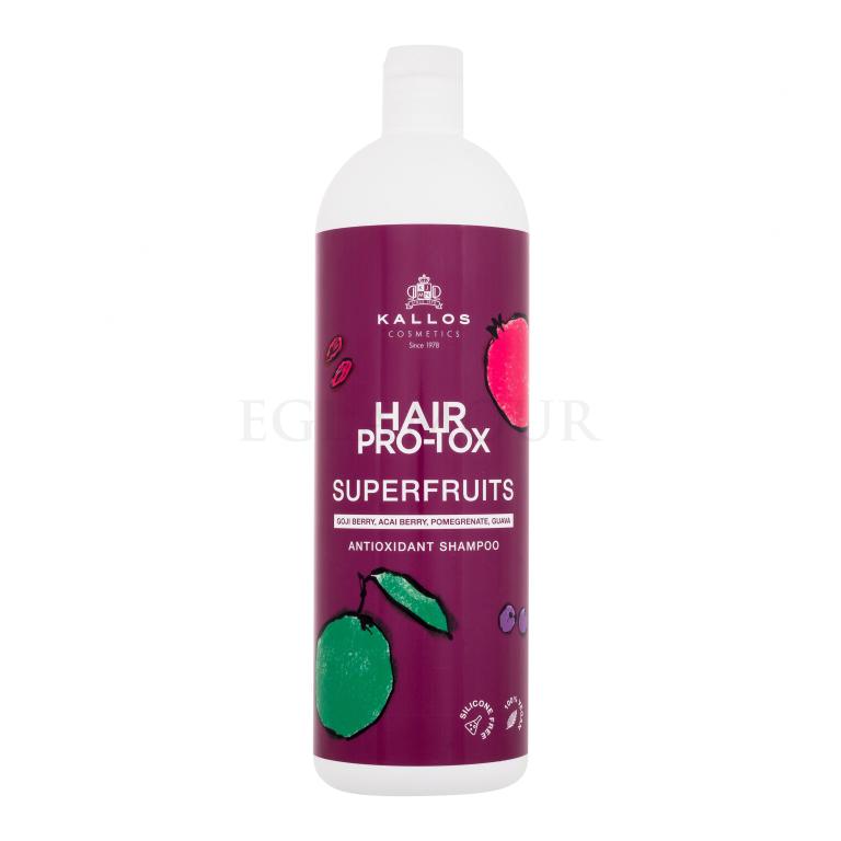 Kallos Cosmetics Hair Pro-Tox Superfruits Antioxidant Shampoo Szampon do włosów dla kobiet 1000 ml