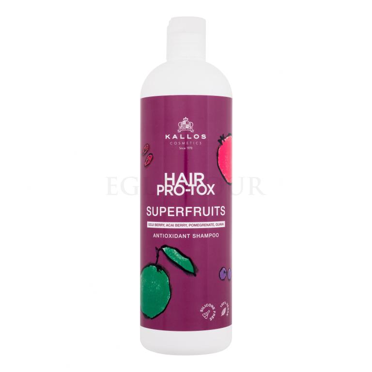 Kallos Cosmetics Hair Pro-Tox Superfruits Antioxidant Shampoo Szampon do włosów dla kobiet 500 ml