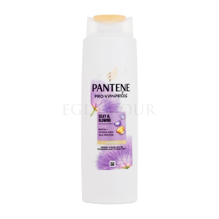 Pantene PRO-V Miracles Silky &amp; Glowing Shampoo Szampon do włosów dla kobiet 300 ml