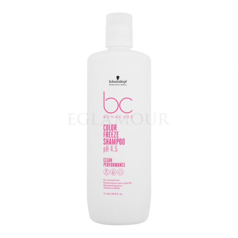 Schwarzkopf Professional BC Bonacure Color Freeze pH 4.5 Shampoo Szampon do włosów dla kobiet 1000 ml