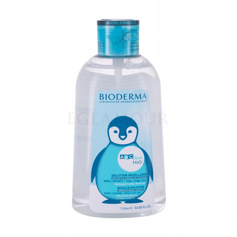BIODERMA ABCDerm H2O Micellar Water Płyn micelarny dla dzieci 1000 ml