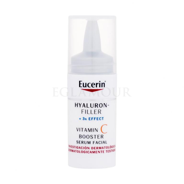 Eucerin Hyaluron-Filler + 3x Effect Vitamin C Booster Serum do twarzy dla kobiet 8 ml