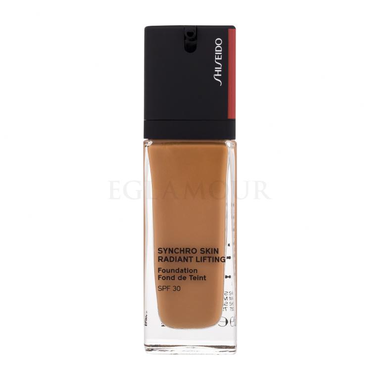 Shiseido Synchro Skin Radiant Lifting SPF30 Podkład dla kobiet 30 ml Odcień 420 Bronze