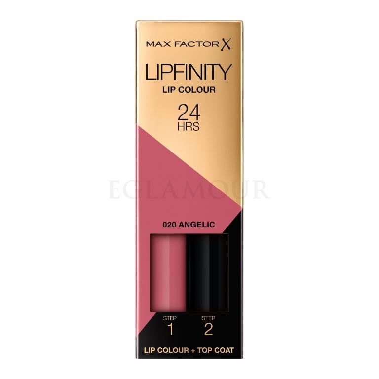 Max Factor Lipfinity 24HRS Lip Colour Pomadka dla kobiet 4,2 g Odcień 020 Angelic
