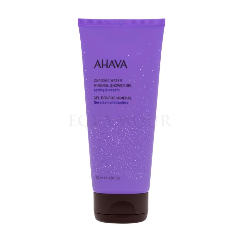 AHAVA Deadsea Water Mineral Shower Gel Spring Blossom Żel pod prysznic dla kobiet 200 ml Uszkodzone pudełko