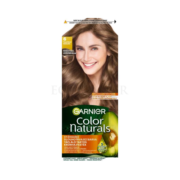 Garnier Color Naturals Farba do włosów dla kobiet 40 ml Odcień 6 Dark Blonde