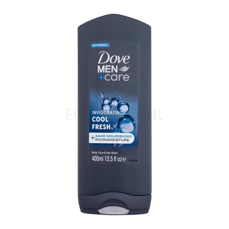 Dove Men + Care Invigorating Cool Fresh Żel pod prysznic dla mężczyzn 400 ml