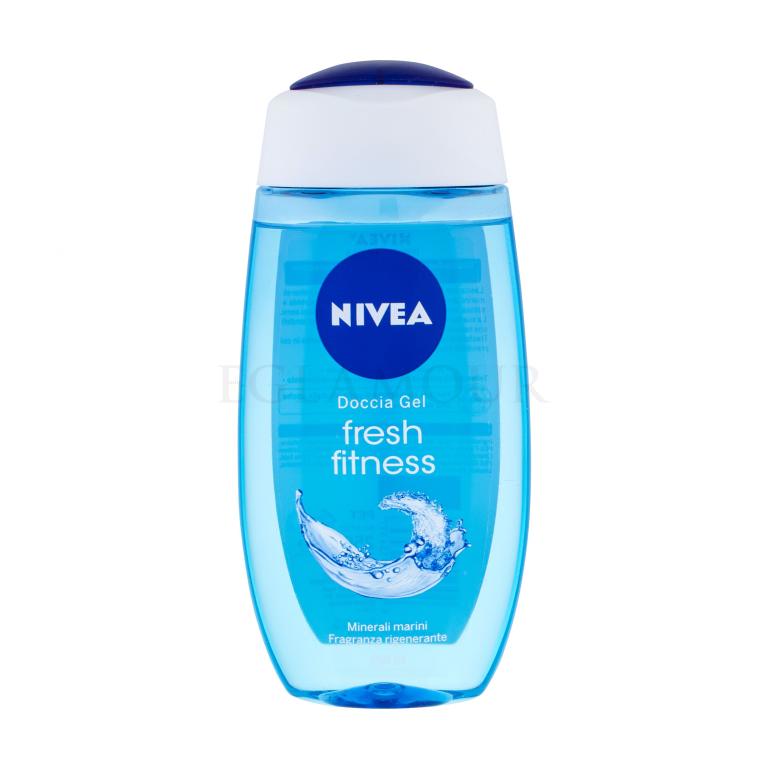 Nivea Fresh Fitness Żel pod prysznic dla kobiet 250 ml