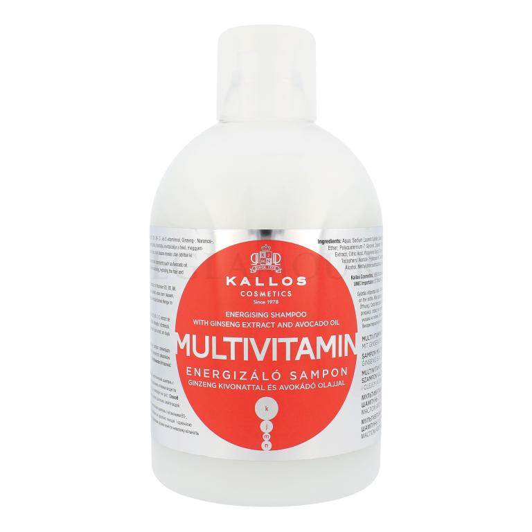 Kallos Cosmetics Multivitamin Szampon do włosów dla kobiet 1000 ml
