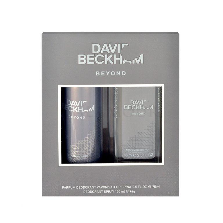David Beckham Beyond Zestaw 75ml Deodorant + 150ml Deodorant Uszkodzone pudełko