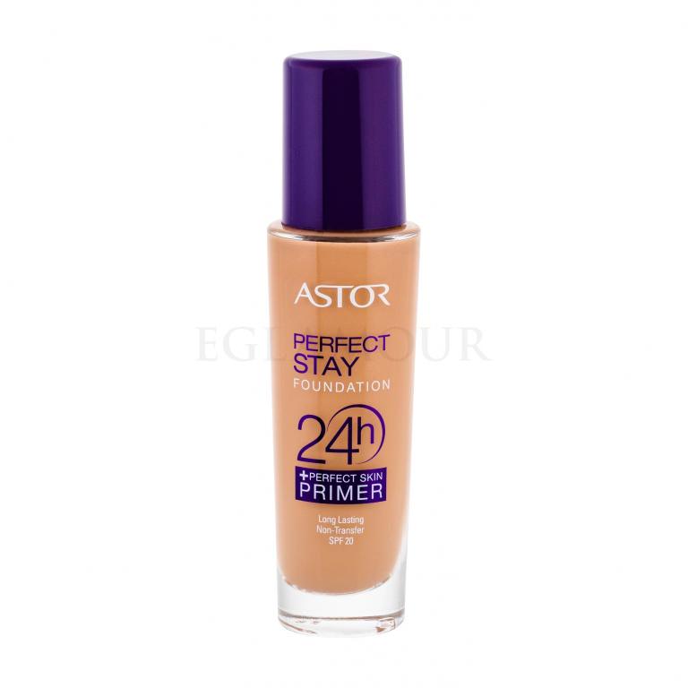 ASTOR Perfect Stay 24h Foundation + Perfect Skin Primer SPF20 Podkład dla kobiet 30 ml Odcień 100 Ivory