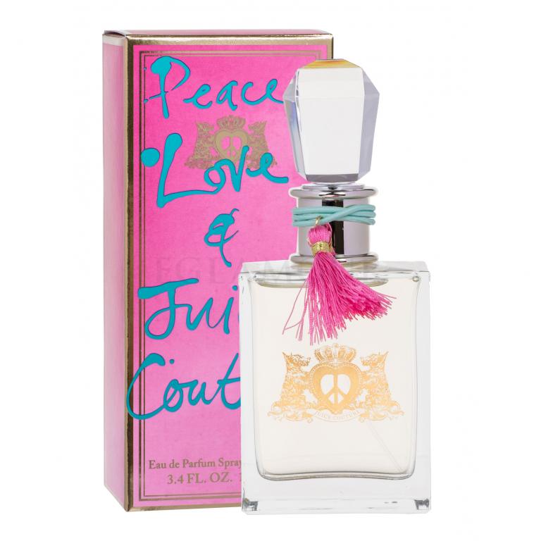 Juicy Couture Peace, Love and Juicy Couture Woda perfumowana dla kobiet 100 ml Uszkodzone pudełko