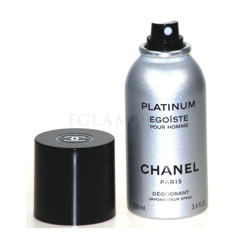 Chanel Platinum Égoïste Pour Homme Dezodorant dla mężczyzn 100 ml uszkodzony flakon