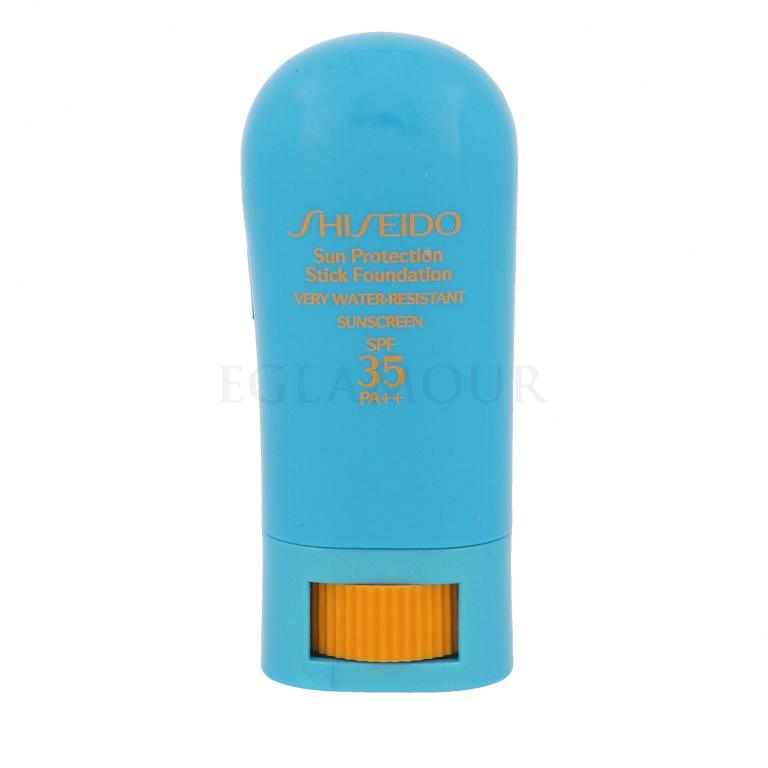 Shiseido Sun Protection Stick SPF35 Podkład dla kobiet 9 g Odcień Beige tester