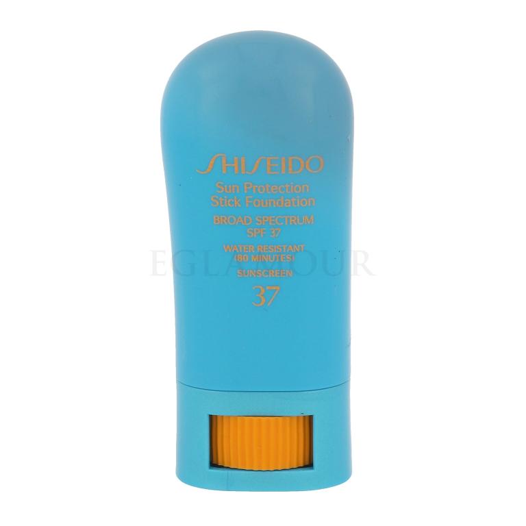 Shiseido Sun Protection Stick SPF37 Podkład dla kobiet 9 g Odcień Beige tester