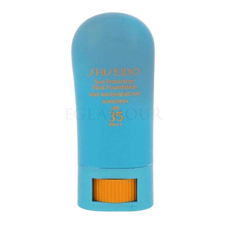 Shiseido Sun Protection Stick SFP35 Podkład dla kobiet 9 g Odcień Translucent tester