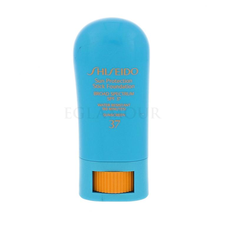 Shiseido Sun Protection Stick SPF37 Podkład dla kobiet 9 g Odcień Ochre tester