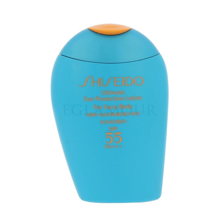 Shiseido Sun Protection SPF55 Preparat do opalania ciała dla kobiet 100 ml tester