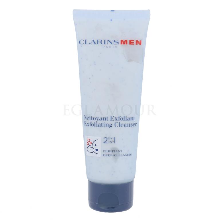Clarins Men Exfoliating Cleanser 2in1 Peeling dla mężczyzn 125 ml tester
