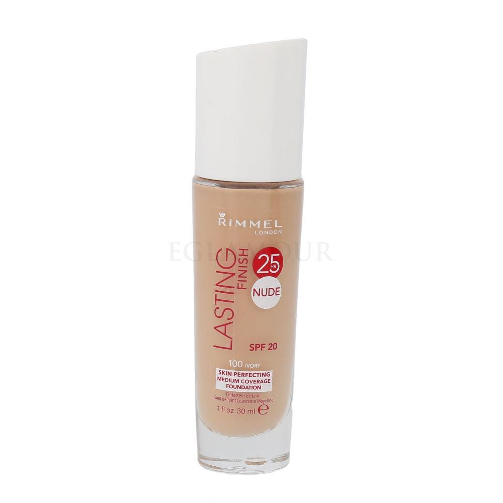 Rimmel London Lasting Finish 25h Nude Foundation 25hr Nude SPF20 Podkład dla kobiet 30 ml Odcień