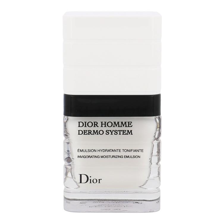 Christian Dior Homme Dermo System Moisturizing Emulsion Krem do twarzy na dzień dla mężczyzn 50 ml