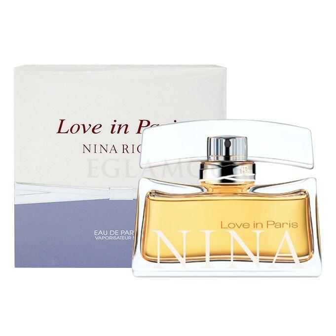 Nina Ricci Love in Paris Woda perfumowana dla kobiet 15 ml Uszkodzone pudełko