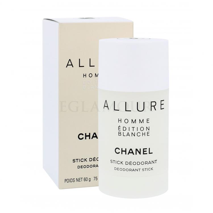 Chanel Allure Homme Edition Blanche Dezodorant dla mężczyzn 75 ml Uszkodzone pudełko