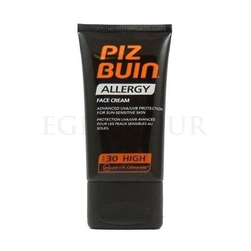 PIZ BUIN Allergy Sun Sensitive Skin Face Cream SPF30 Preparat do opalania twarzy 40 ml Uszkodzone pudełko
