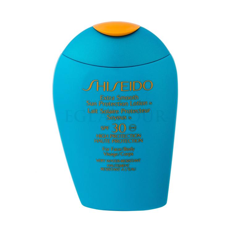 Shiseido Extra Smooth Sun Protection SPF30 Preparat do opalania ciała dla kobiet 100 ml Uszkodzone pudełko