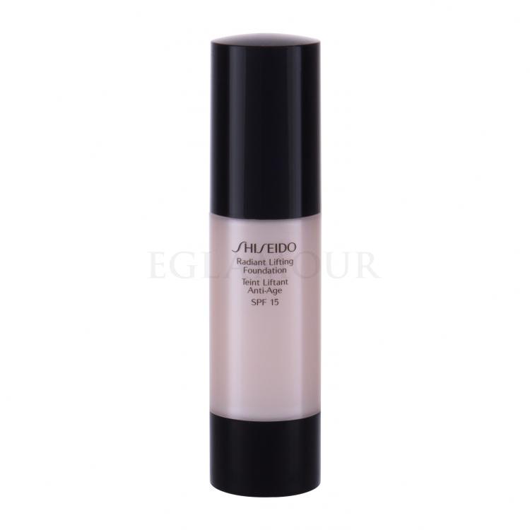 Shiseido Radiant Lifting Foundation SPF15 Podkład dla kobiet 30 ml Odcień 100 Very Light Ivory