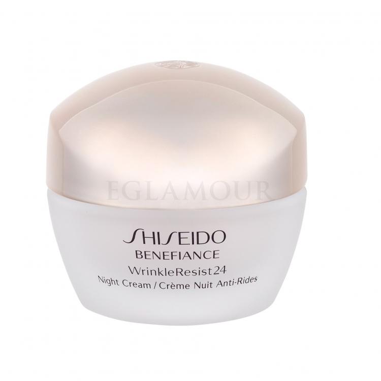 Shiseido Benefiance Wrinkle Resist 24 Krem na noc dla kobiet 50 ml tester