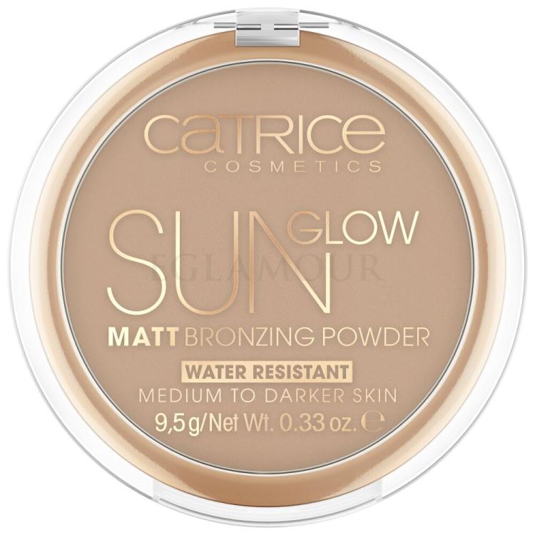Catrice Sun Glow Matt Bronzer dla kobiet 9,5 g Odcień 035 Universal Bronze
