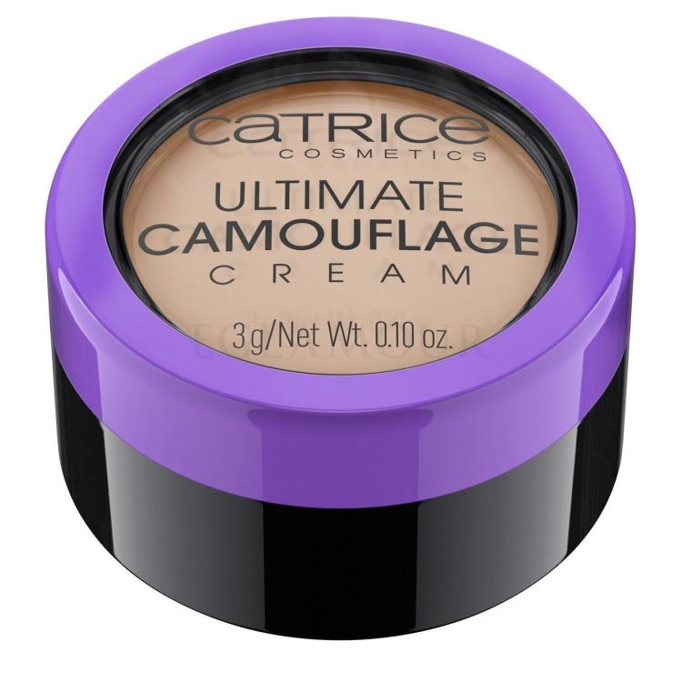 Catrice Ultimate Camouflage Cream Korektor dla kobiet 3 g Odcień 020 Light Beige