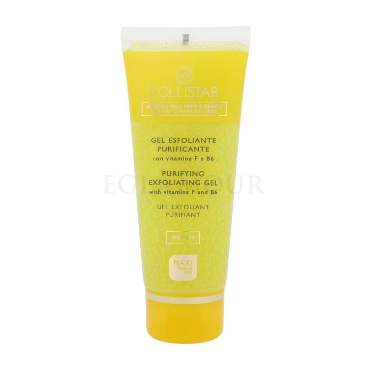 Collistar Special Combination and Oily Skins Purifying Exfoliating Gel Peeling dla kobiet 100 ml