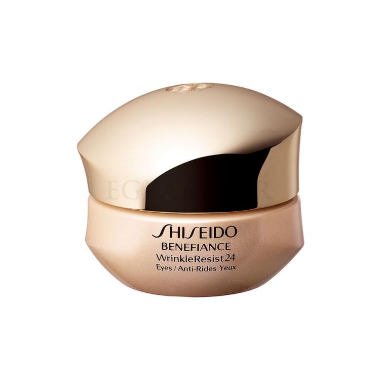 Shiseido Benefiance Wrinkle Resist 24 Krem pod oczy dla kobiet 15 ml Uszkodzone pudełko