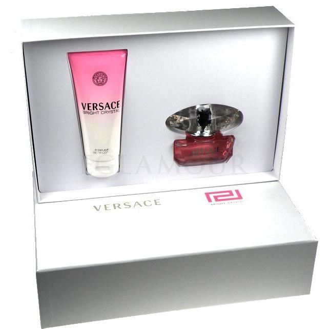 Versace Bright Crystal Zestaw Edt 50ml + 100ml Balsam