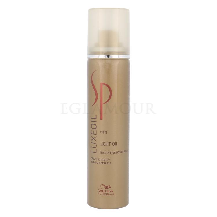 Wella Professionals SP Luxeoil Keratin Protection Light Oil Spray Na połysk włosów dla kobiet 75 ml