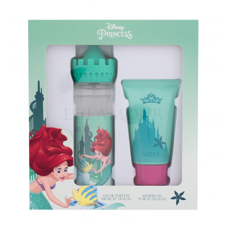 Disney Princess Ariel Zestaw EDT 100 ml + żel pod prysznic 75 ml